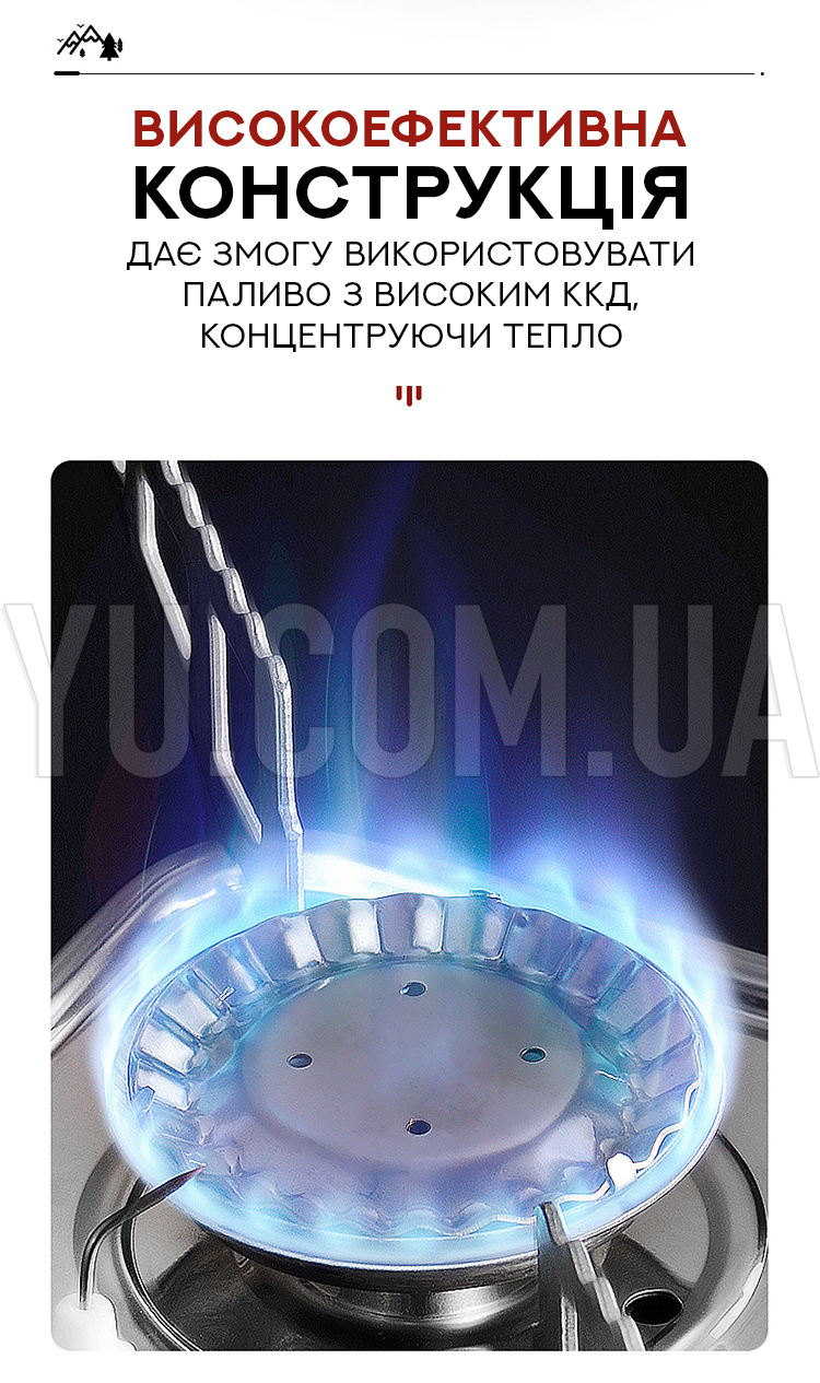 Портативна газова плита-примус Kovar K-202 Портативна газова плита-примус Kovar K-202